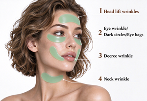 silicone under eye patches